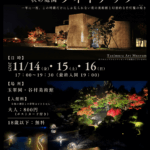 玉翠園・谷村美術館『ナイトミュージアム&秋の庭園ライトアップ』