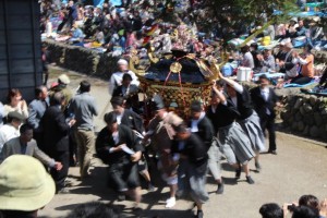 能生白山神社春季大祭