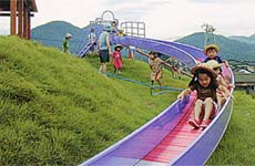 須沢臨海公園 長大スベリ台
